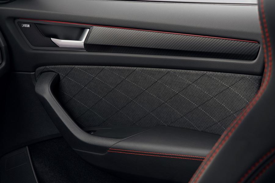 Детали интерьера Skoda Kodiaq RS 2019 года  (WW) (фото 49 из 159)
